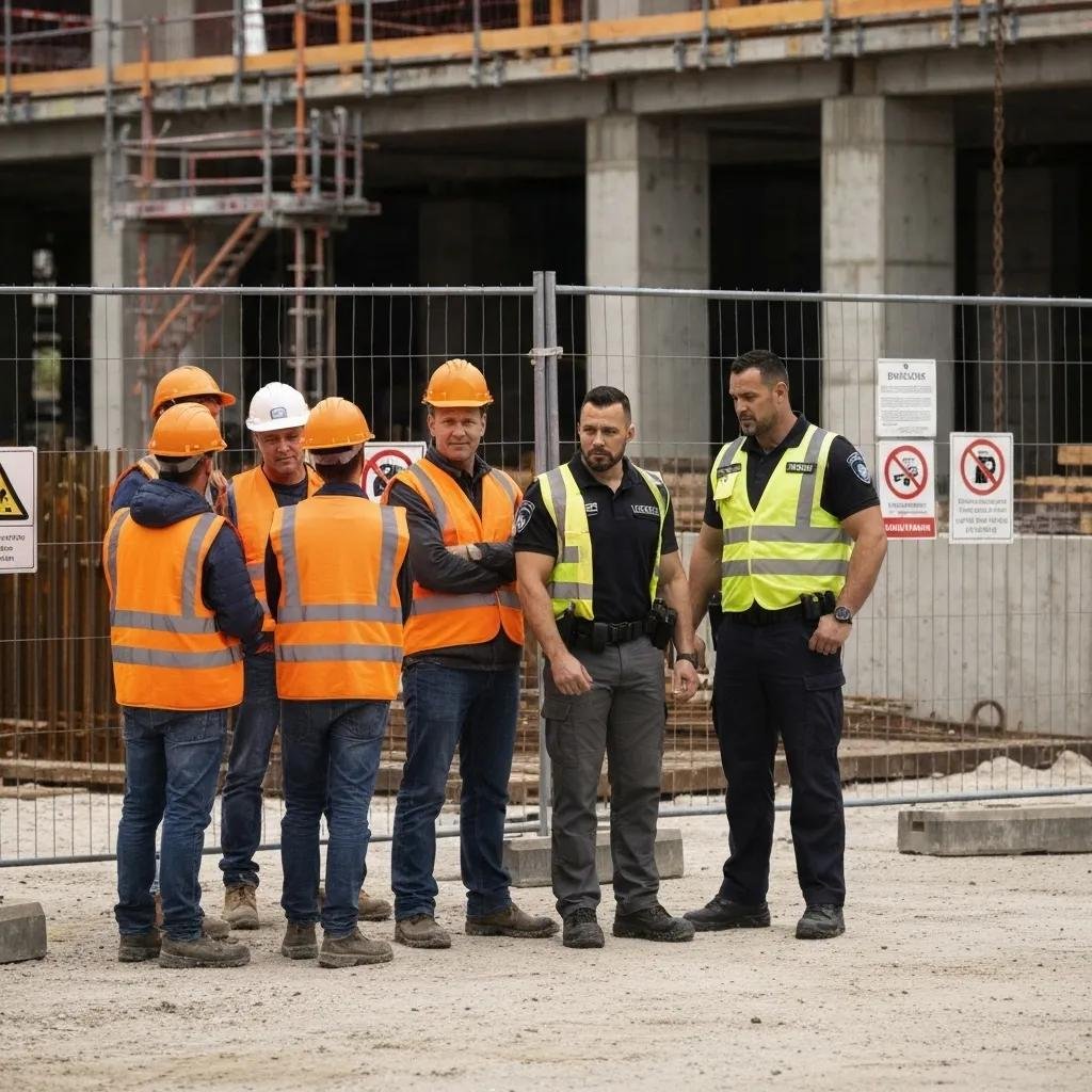 Constuction Site Security Guards Meyer Defense Guard in Sugar Land Texas
