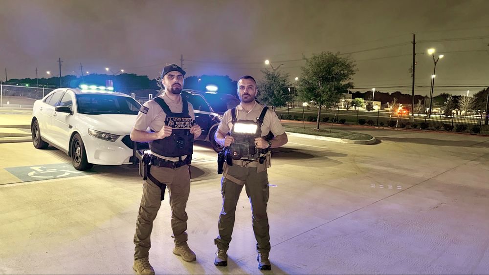 Security Guards in Sugar Land working at night