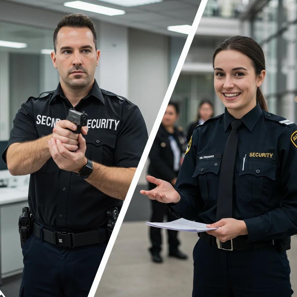 Armed Security Guards in Houston, Mayer Security Services Guards in Action.