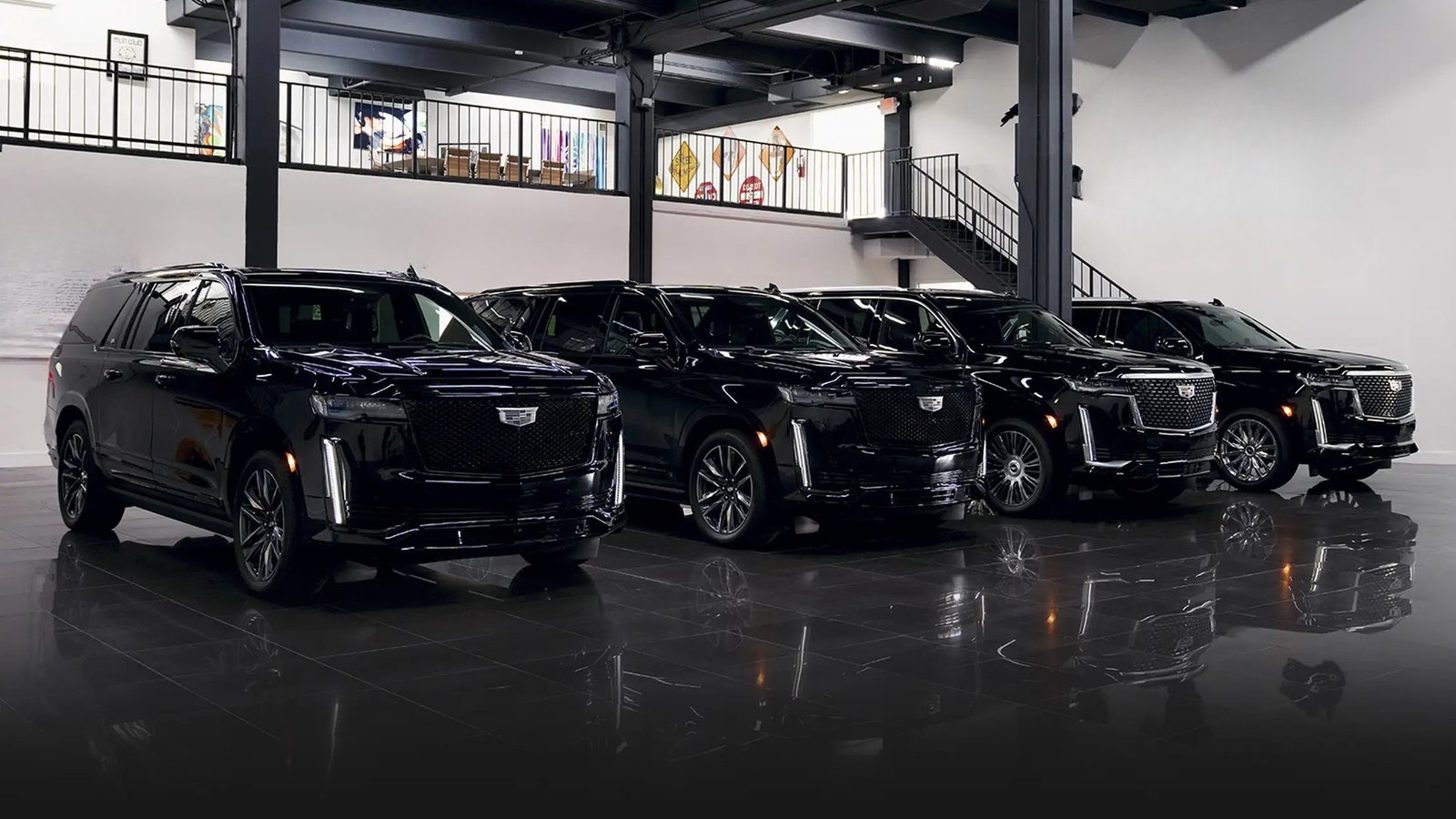 Executive protection SUVs and security vehicles for high profile clients in Houston