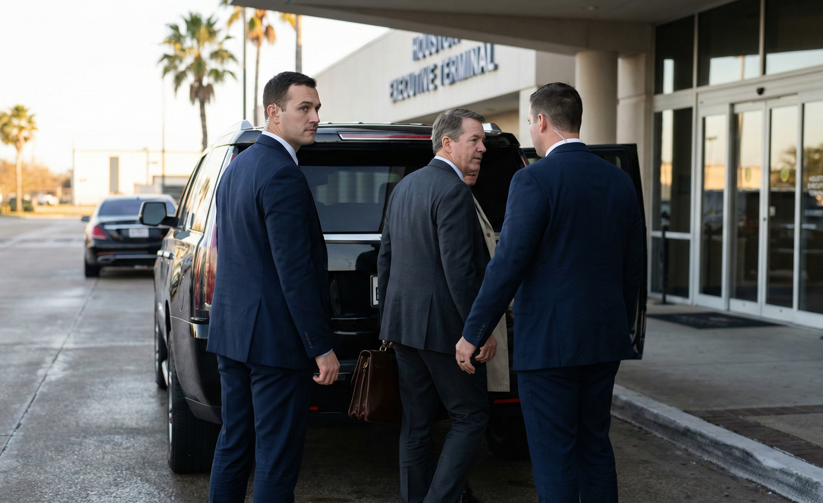 Secure transportation and executive protection services in Houston
